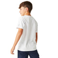 White - Pack Shot - Regatta Childrens-Kids Alvardo VIII Cycling T-Shirt