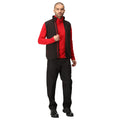 Black-Classic Red - Pack Shot - Regatta Professional Mens Fleece Gilet