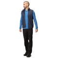 Navy-French Blue - Pack Shot - Regatta Professional Mens Fleece Gilet