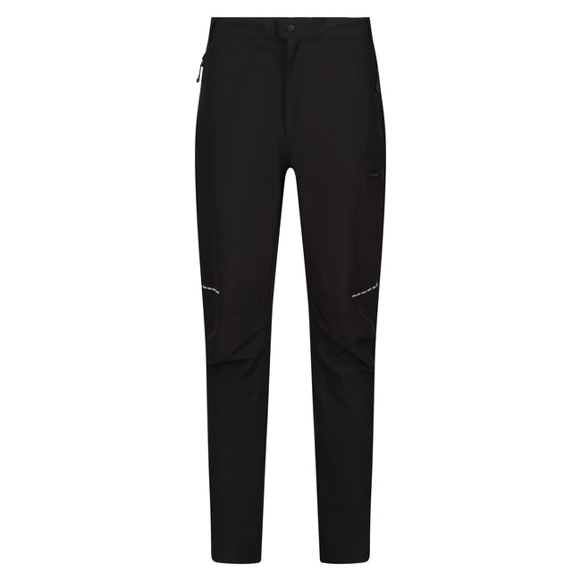 Black - Front - Regatta Professional Mens Stretch Waterproof Trousers