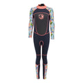 Navy - Front - Regatta Womens-Ladies Floral 3mm Thickness Wetsuit
