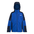 Olympian Blue-Navy - Front - Regatta Childrens-Kids Calderdale II Waterproof Jacket