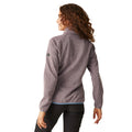 Heather-Coronet Blue - Pack Shot - Regatta Womens-Ladies Ravenhill Full Zip Fleece Top