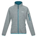 Bleached Aqua-Tahoe Blue - Front - Regatta Womens-Ladies Ravenhill Full Zip Fleece Top