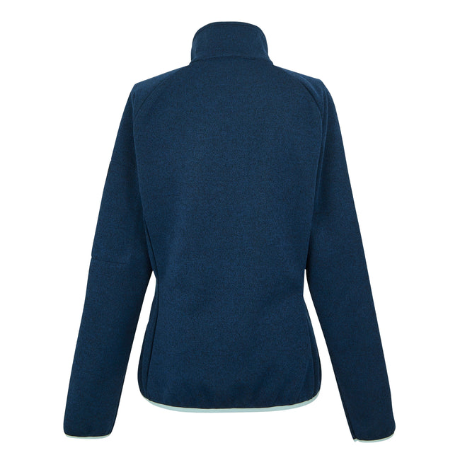 Navy-Icy Morn - Back - Regatta Womens-Ladies Ravenhill Full Zip Fleece Top