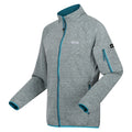 Bleached Aqua-Tahoe Blue - Side - Regatta Womens-Ladies Ravenhill Full Zip Fleece Top