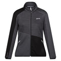Seal Grey-Black - Front - Regatta Womens-Ladies Yare IX Lightweight Jacket
