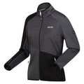 Seal Grey-Black - Side - Regatta Womens-Ladies Yare IX Lightweight Jacket