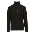 Black-Orange Pop - Front - Regatta Professional Mens Half Zip Fleece Top