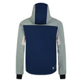 Moonlight Denim-Lilypad Green - Back - Dare 2B Mens Mountaineer Soft Shell Jacket