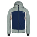 Moonlight Denim-Lilypad Green - Front - Dare 2B Mens Mountaineer Soft Shell Jacket