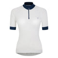 White - Front - Dare 2B Womens-Ladies Pedal Through It II Jersey