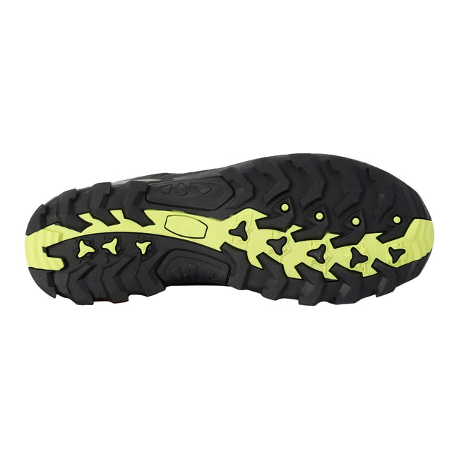 Blue-Lime Punch - Pack Shot - Regatta Mens Samaris III Low Walking Shoes