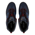Navy-Rio Red - Lifestyle - Regatta Mens Samaris III Low Walking Shoes