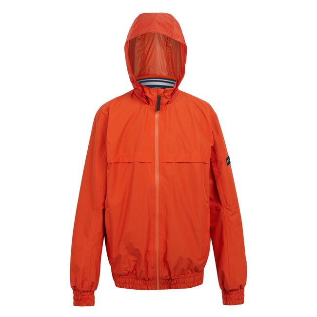 Rusty Orange - Front - Regatta Mens Shorebay II Waterproof Jacket