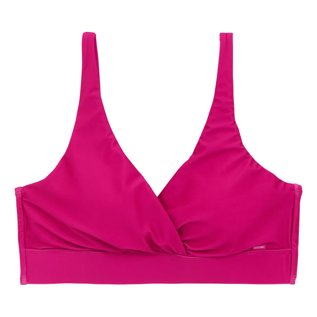 Pink Fusion - Front - Regatta Womens-Ladies Paloma Plain Bikini Top