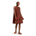 Orange - Lifestyle - Regatta Womens-Ladies Orla Kiely Passion Flower Midi Dress