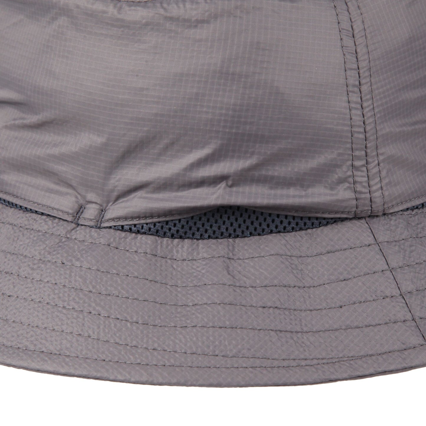Seal Grey - Close up - Regatta Unisex Adult Utility Bucket Hat
