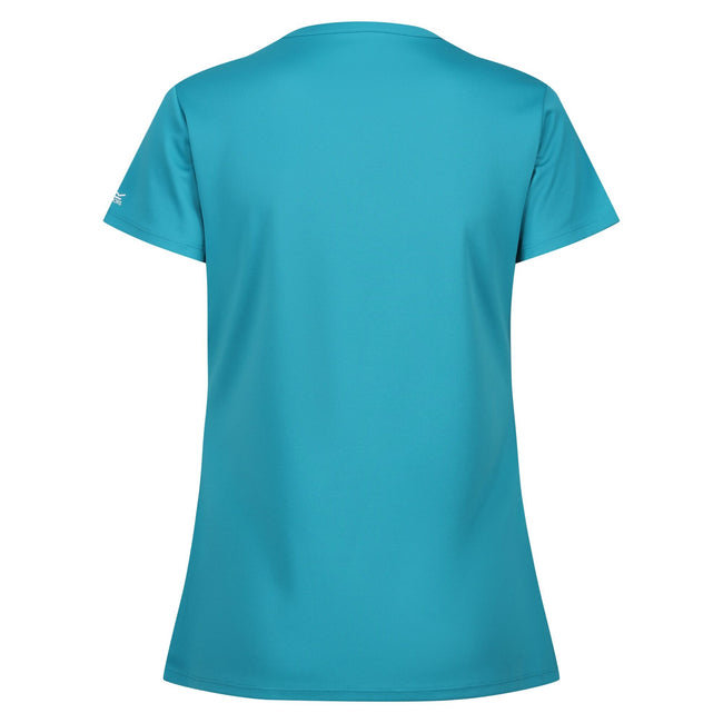 Tahoe Blue - Back - Regatta Womens-Ladies Fingal VIII Ocean T-Shirt