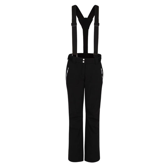 Black - Front - Dare 2B Womens-Ladies Diminish Insulated Ski Trousers