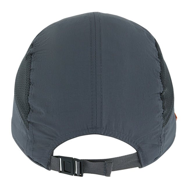 Seal Grey-Persimmon - Back - Regatta Unisex Adult Foldable Cap