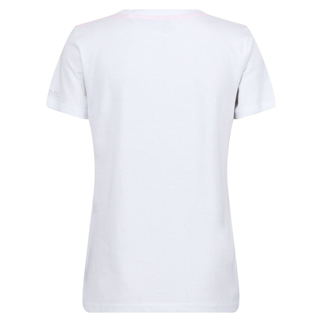 White - Back - Regatta Womens-Ladies Filandra VIII Floral T-Shirt