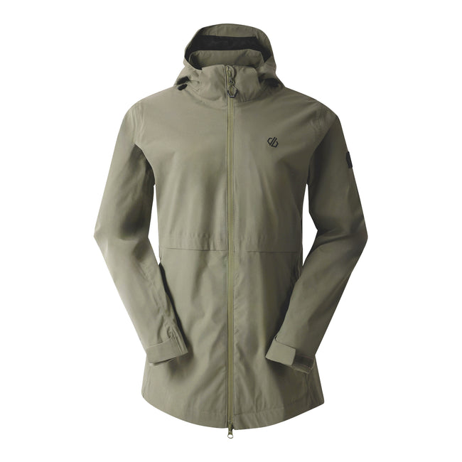 Olivine Green - Front - Dare 2B Womens-Ladies Switch Up II Waterproof Jacket