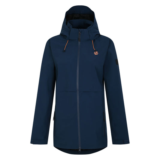 Moonlight Denim - Front - Dare 2B Womens-Ladies Switch Up II Waterproof Jacket