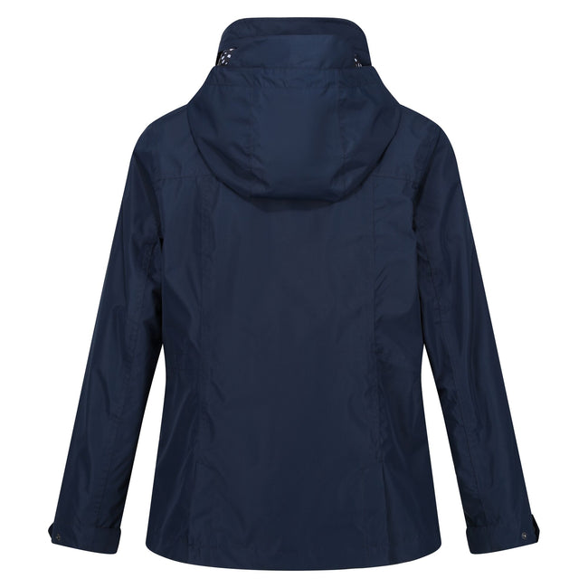 Navy - Back - Regatta Womens-Ladies Navassa Waterproof Jacket
