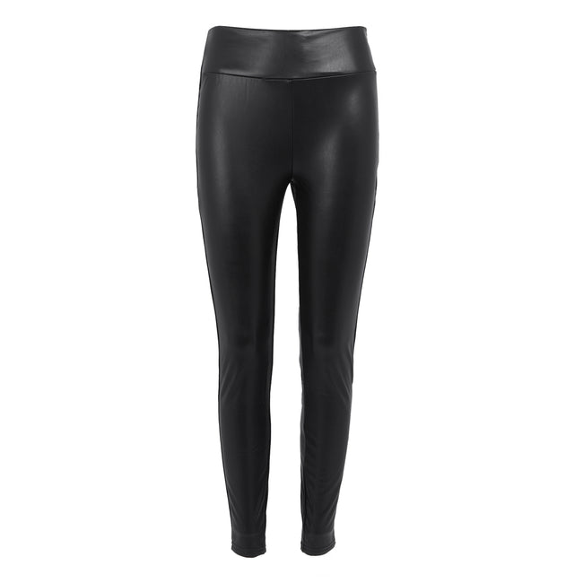 Black - Front - Regatta Womens-Ladies Christian Lacroix Vauvert PU Leggings