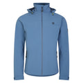 Coronet Blue - Front - Dare 2B Mens Switch Out II Waterproof Jacket