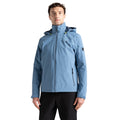 Coronet Blue - Lifestyle - Dare 2B Mens Switch Out II Waterproof Jacket
