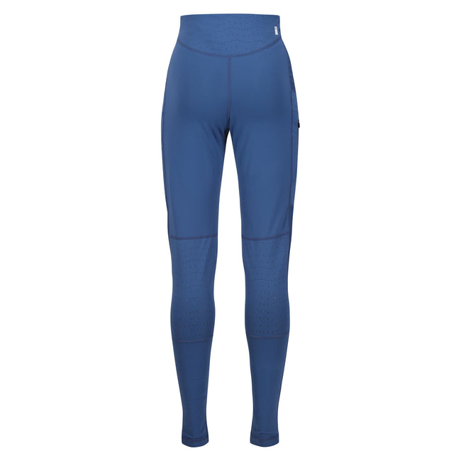 Dusty Denim - Back - Regatta Womens-Ladies Gravale Tech Leggings