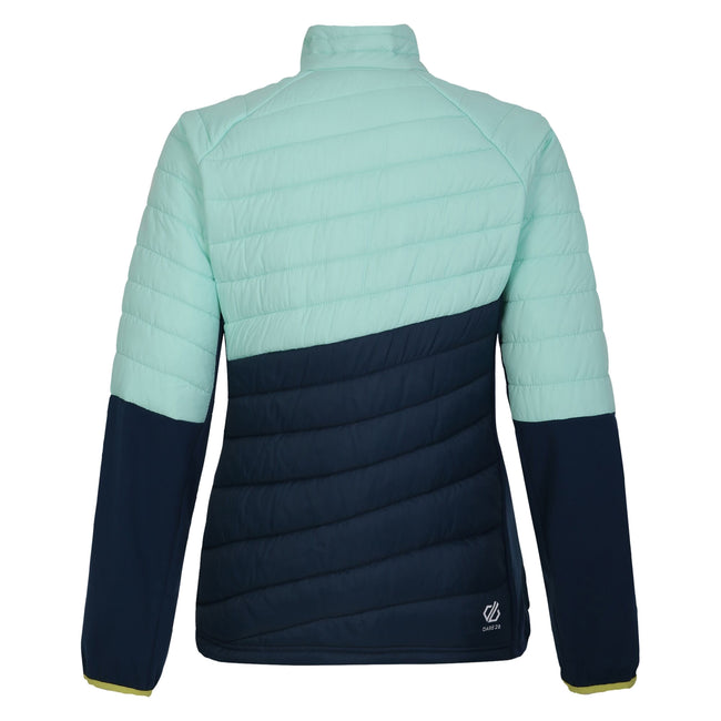Mint Green-Moonlight Denim - Back - Dare 2B Womens-Ladies Lexan Hybrid Jacket