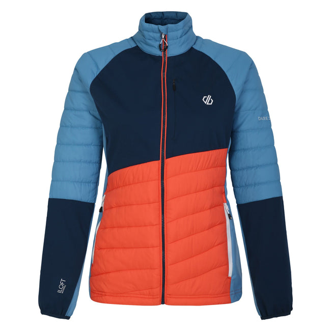 Satsuma-Moonlight Denim - Front - Dare 2B Womens-Ladies Lexan Hybrid Jacket