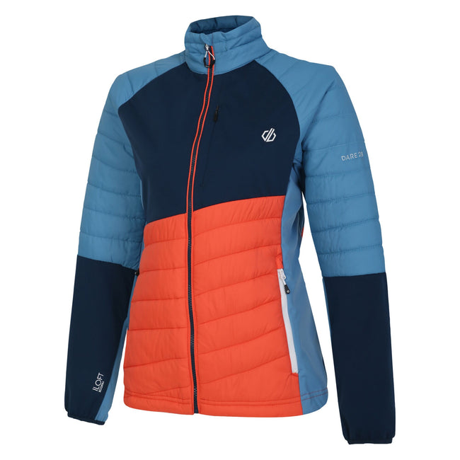 Satsuma-Moonlight Denim - Side - Dare 2B Womens-Ladies Lexan Hybrid Jacket