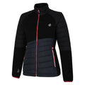 Black-Ebony - Side - Dare 2B Womens-Ladies Lexan Hybrid Jacket