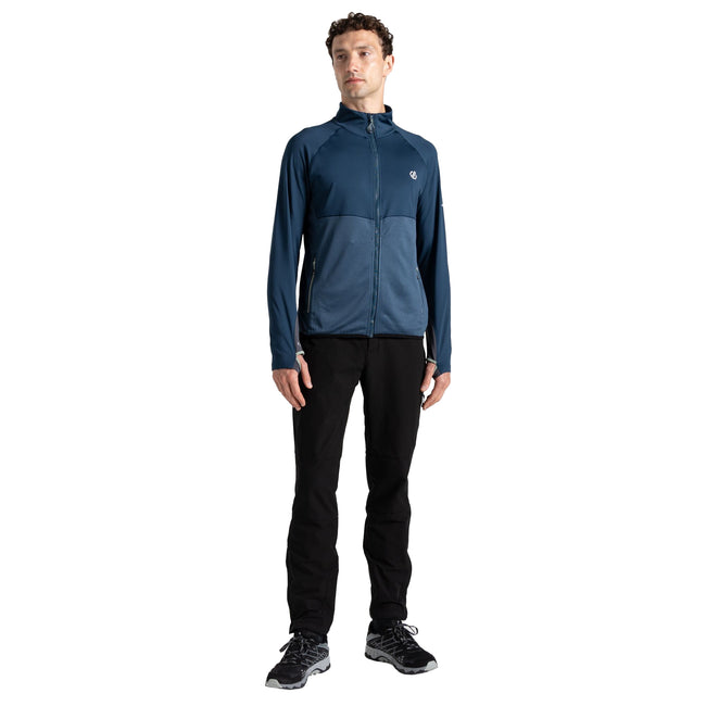 Moonlight Denim - Close up - Dare 2B Mens Substratum II Core Stretch Midlayer