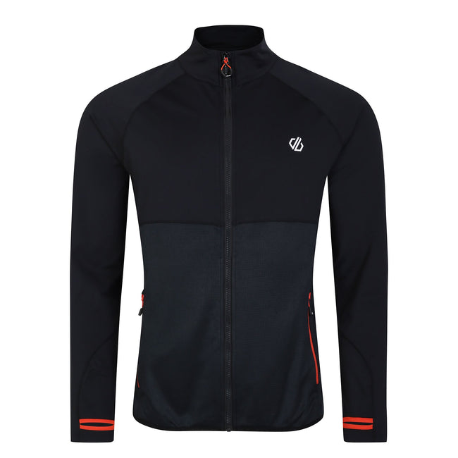Black - Front - Dare 2B Mens Substratum II Core Stretch Midlayer