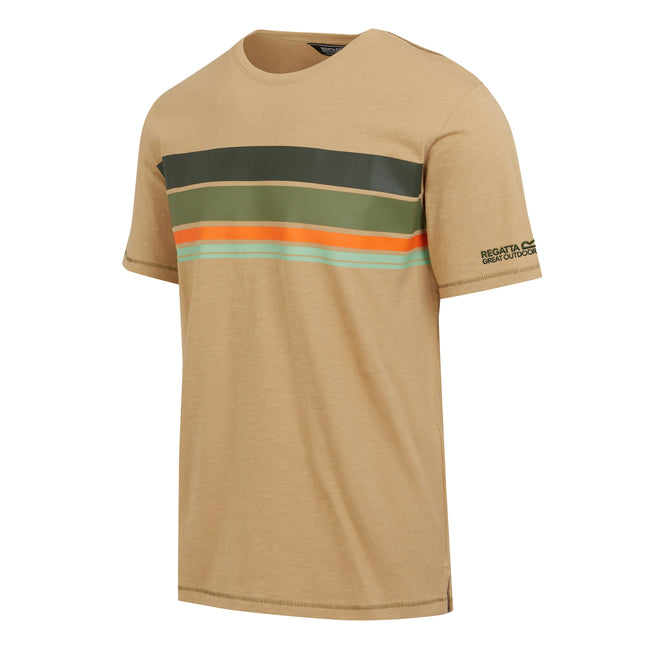 Oat - Side - Regatta Mens Rayonner T-Shirt