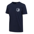 Navy - Side - Regatta Mens Cline VIII Back Print T-Shirt