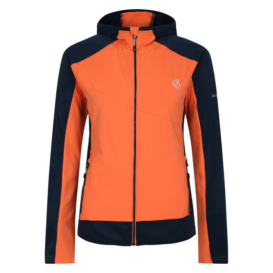 Live Wire-Moonlight Denim - Front - Dare 2B Womens-Ladies Traversing Core Stretch Midlayer