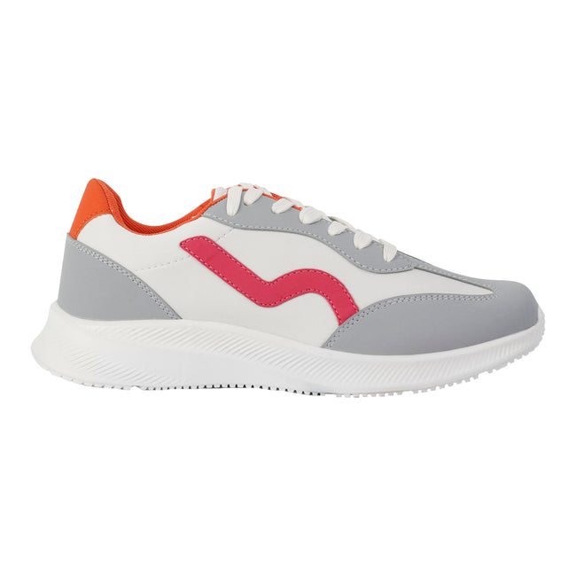 Snow White-Pink Potion - Side - Regatta Womens-Ladies Marine Retro Trainers