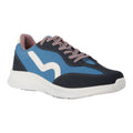 Coronet Blue-Toadstool - Front - Regatta Womens-Ladies Marine Retro Trainers