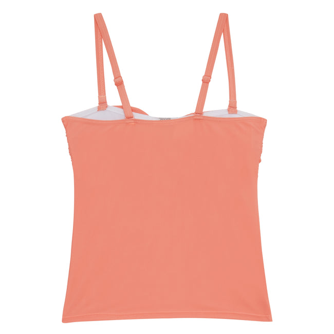Shell Pink - Back - Regatta Womens-Ladies Aceana III Plain Tankini Top