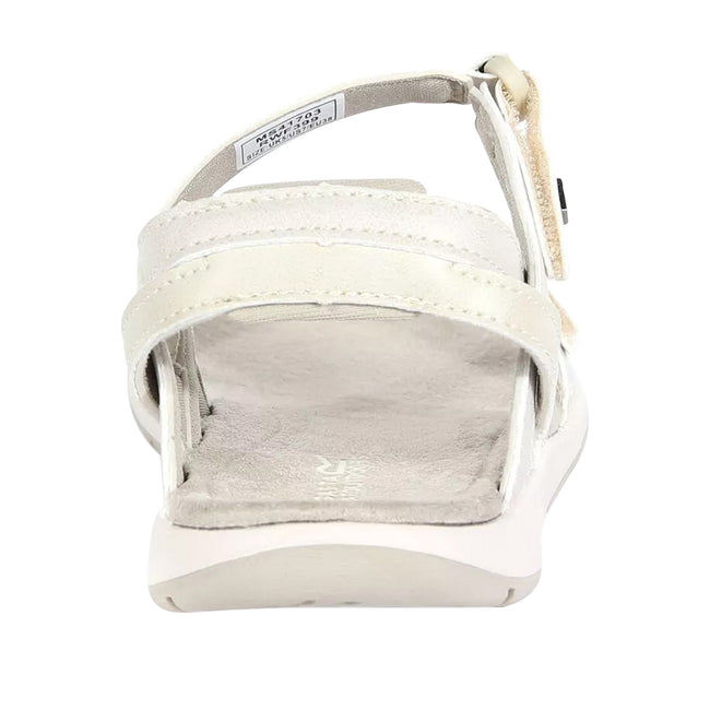 Natural-White Sand - Side - Regatta Great Outdoors Womens-Ladies Lady Santa Cruz Open Toe Sandals