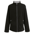 Black-Mineral Grey - Front - Regatta Professional Mens Fleece Jacket