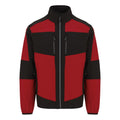 Classic Red-Black - Front - Regatta Professional Unisex Adult 2 Layer Soft Shell Jacket
