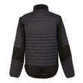 Ash-Black - Back - Regatta Professional Mens Thermal Hybrid Jacket