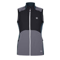 Dark Storm-Orion Grey-Black - Front - Regatta Womens-Ladies Avidly Softshell Gilet